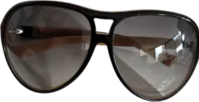 00's Oversized Black Rim Unisex Sunglasses by Marc Jacobs