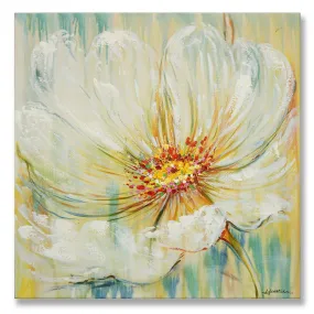 100% handmade Celadon Bloom 40x40 Inch (100x100cm)