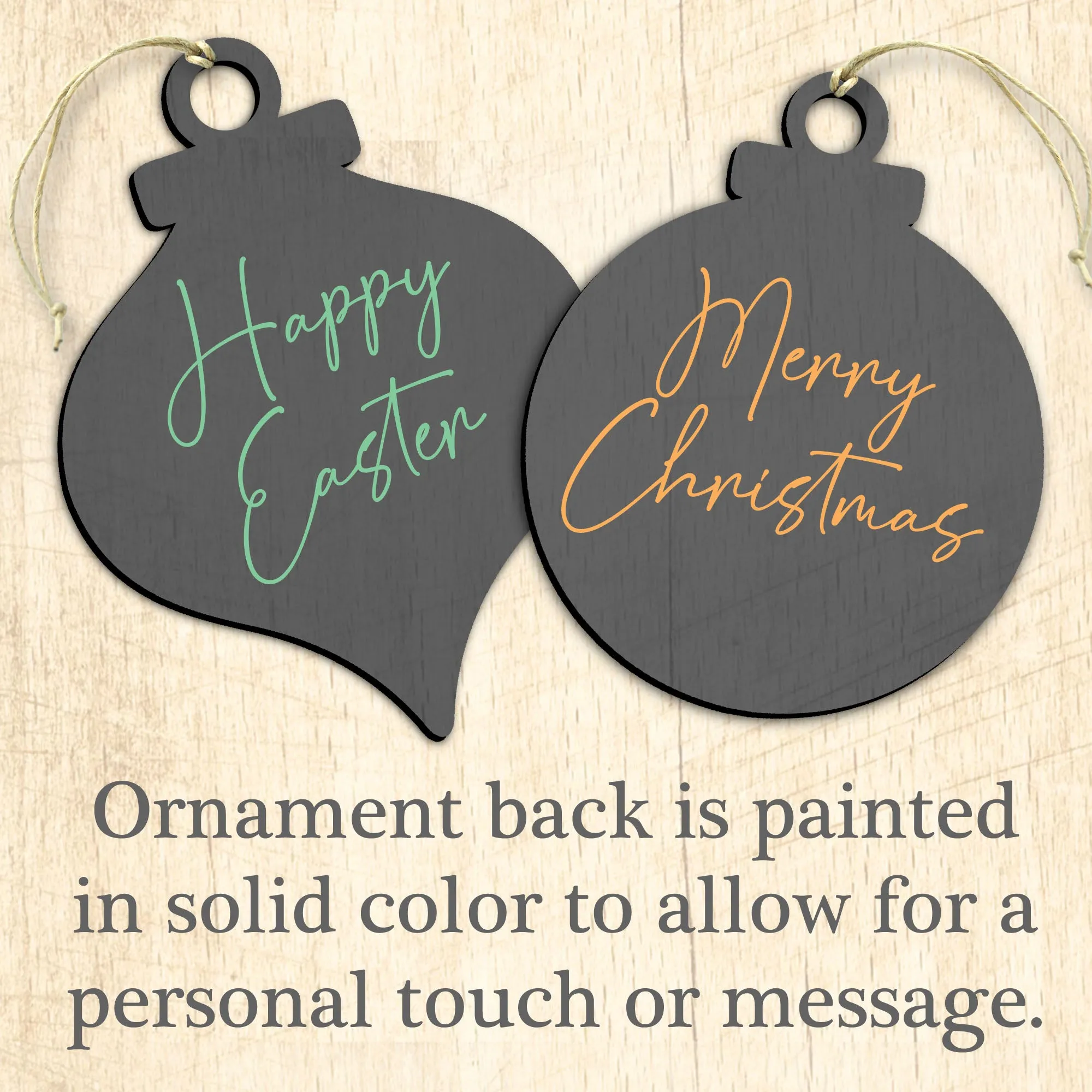 12 Days of Christmas Wooden Ornament Set of 12 by G DeBrekht - Christmas Decor