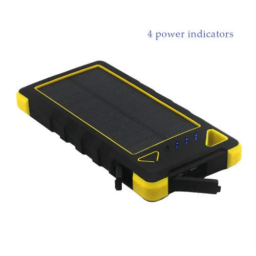 16000mah Waterproof Shockproof Dustproof Solar Powerbank