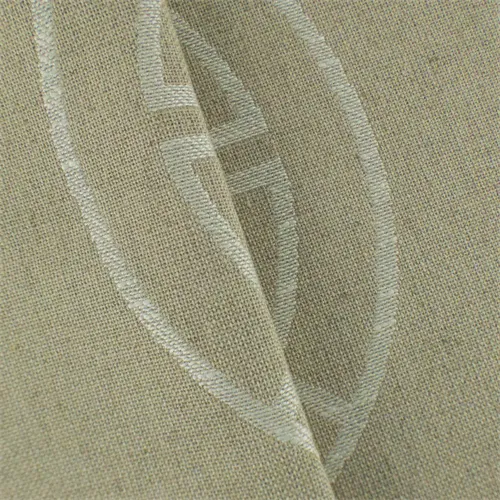 2 3/4 YD PC--Beige/White Geometric Circle Jacquard Decorating Fabric