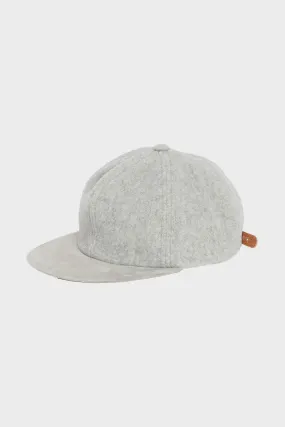 2 Tone Wool Cap - Light Grey