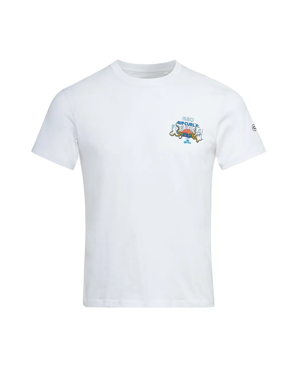 2023 MEO Rip Curl Pro Portugal Official Event SS Poster Tee (White)