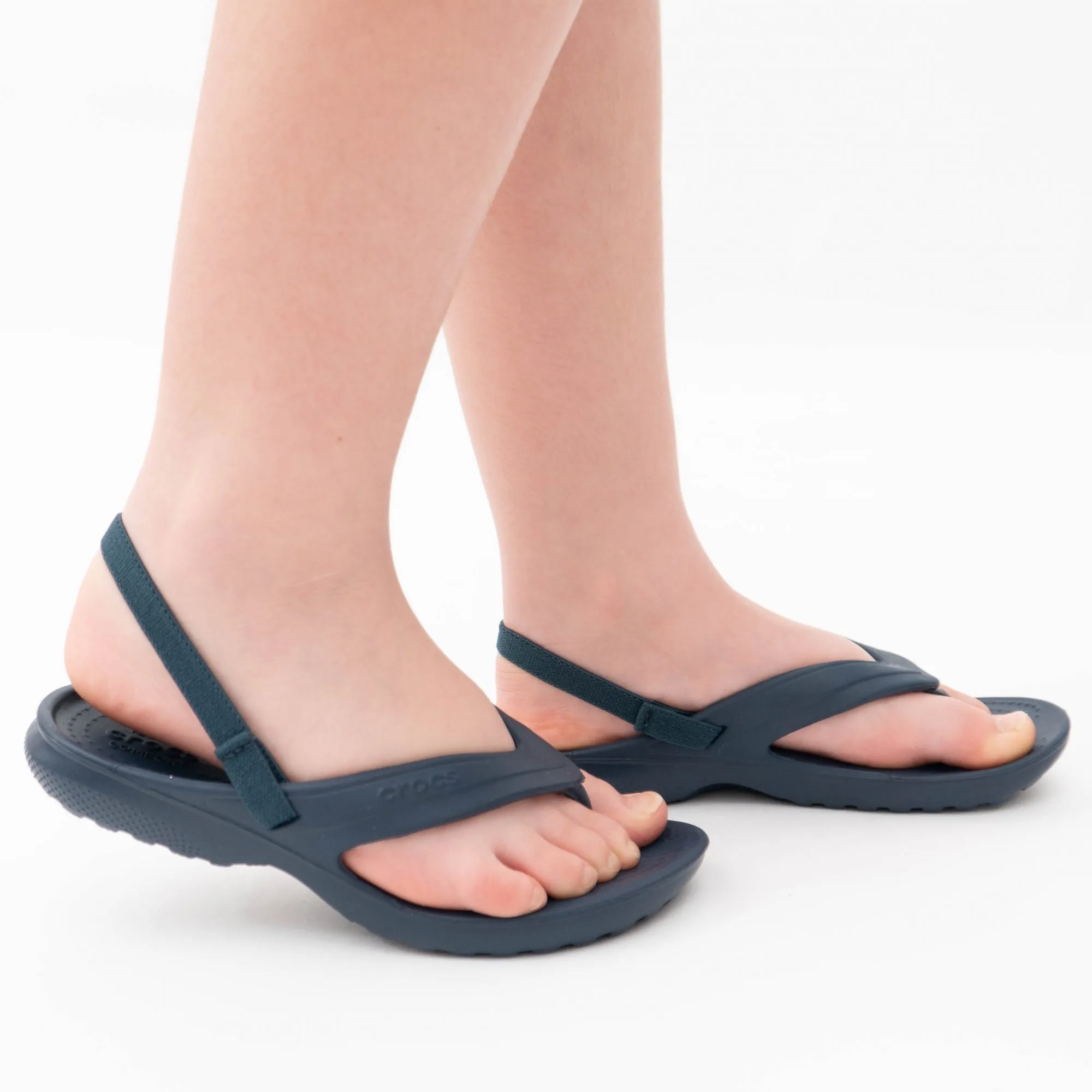 202871-410 CLASSIC FLIP Kids Flip Flops Navy