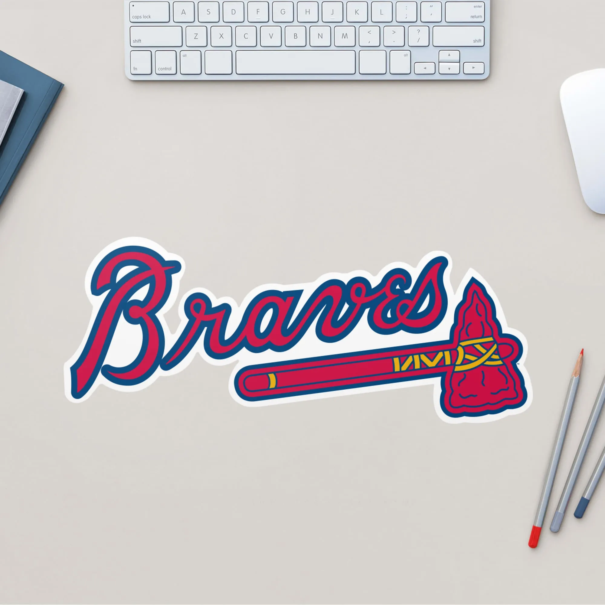 Atlanta Braves: Logo - Officially Licensed MLB Removable Wall Decal
