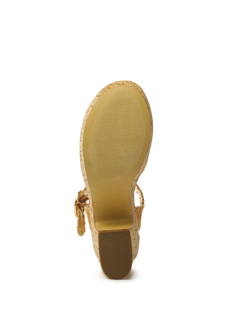 belia block heel sandals