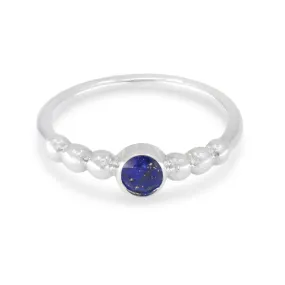 Bella Lapis Silver Stacker