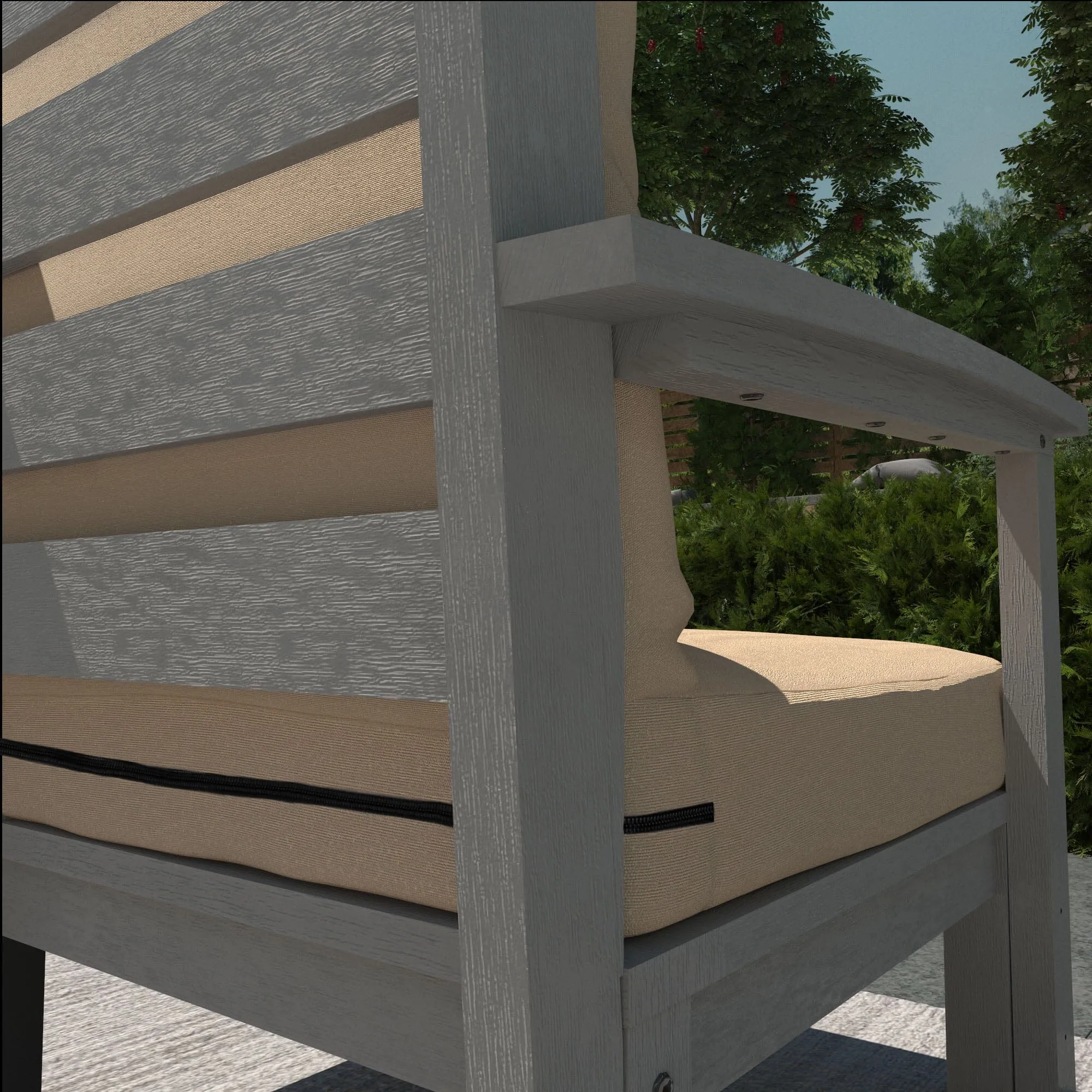 Bespoke Deep Seating: Loveseat, 2 Chair Set, and Conversation Table