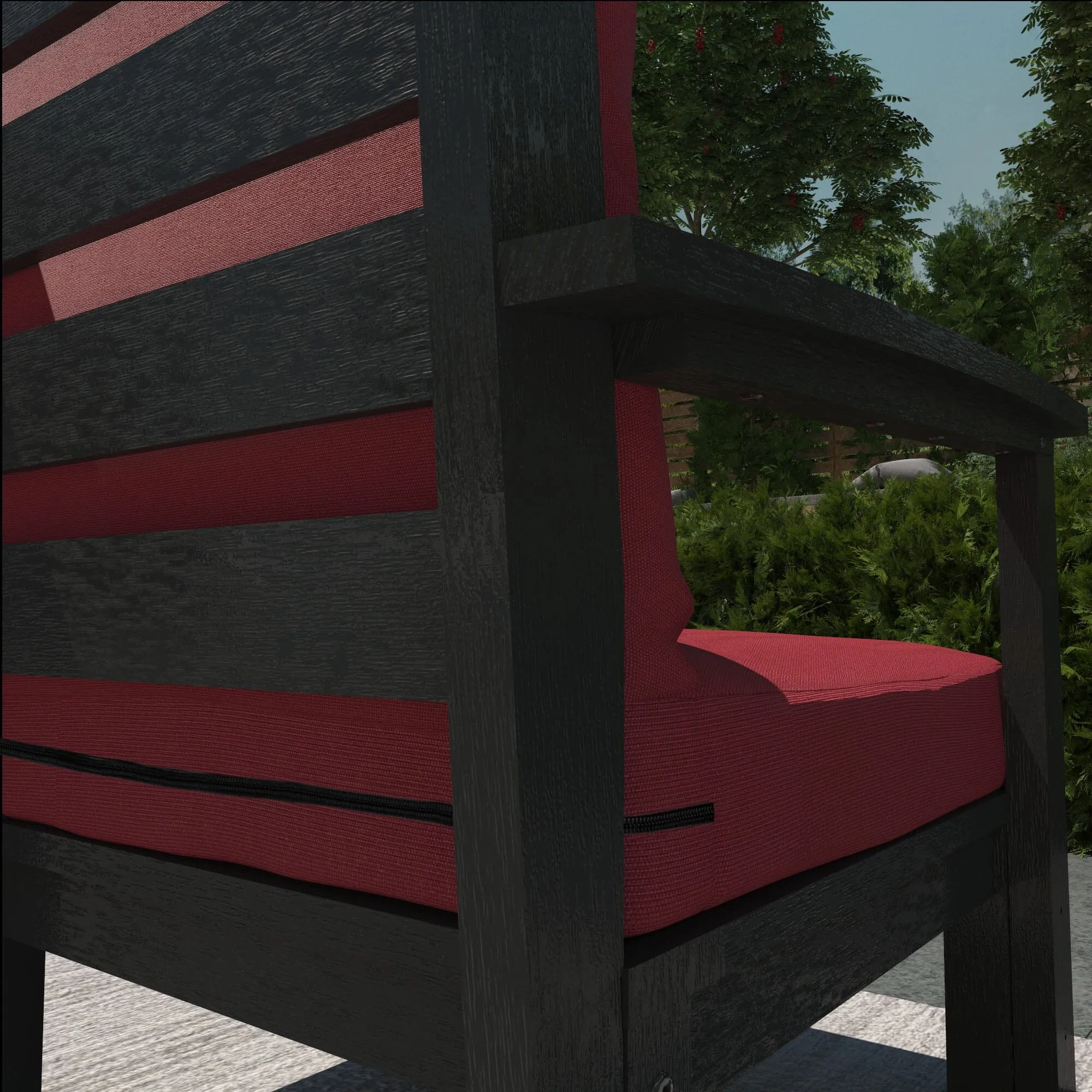 Bespoke Deep Seating: Loveseat, 2 Chair Set, and Conversation Table