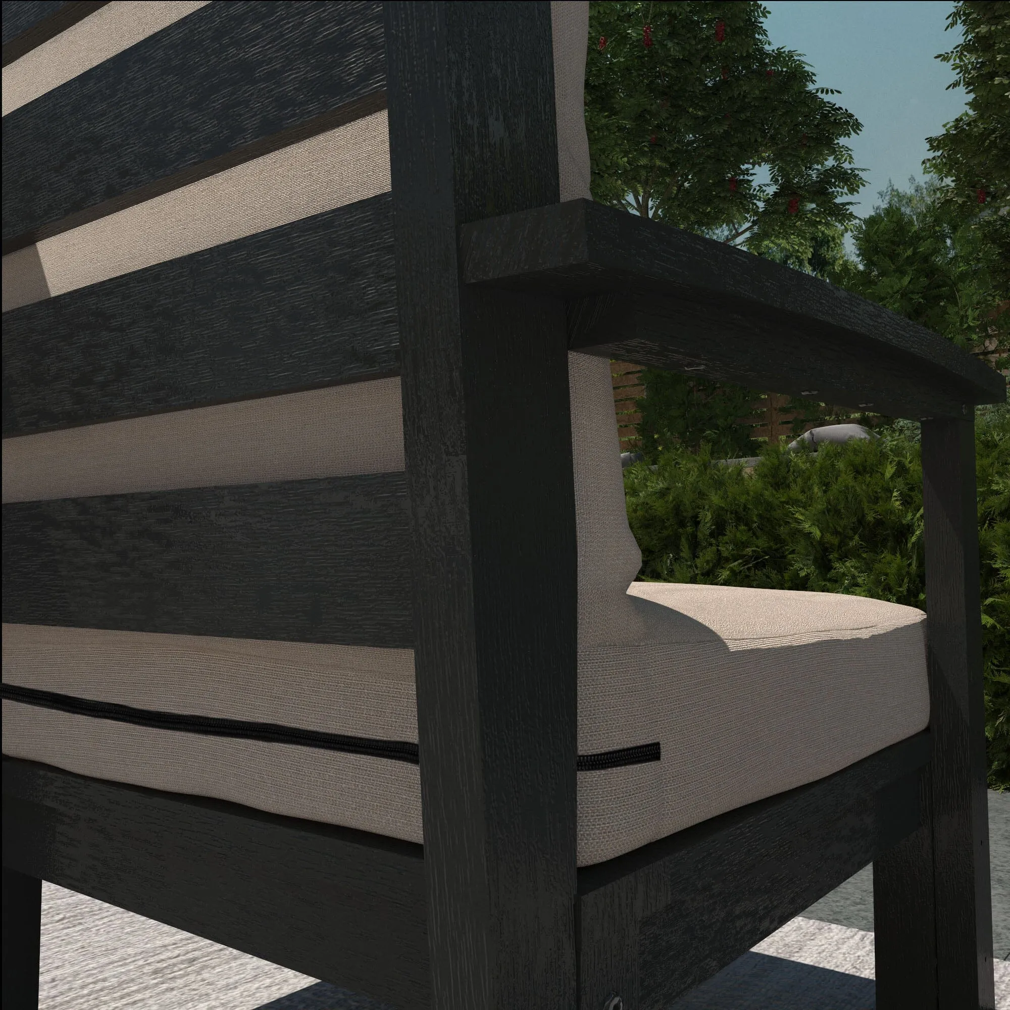 Bespoke Deep Seating: Loveseat, 2 Chair Set, and Conversation Table