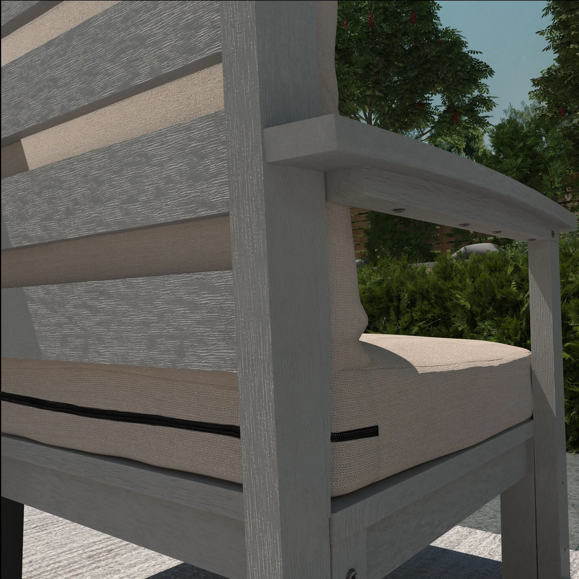 Bespoke Deep Seating: Loveseat, 2 Chair Set, and Conversation Table