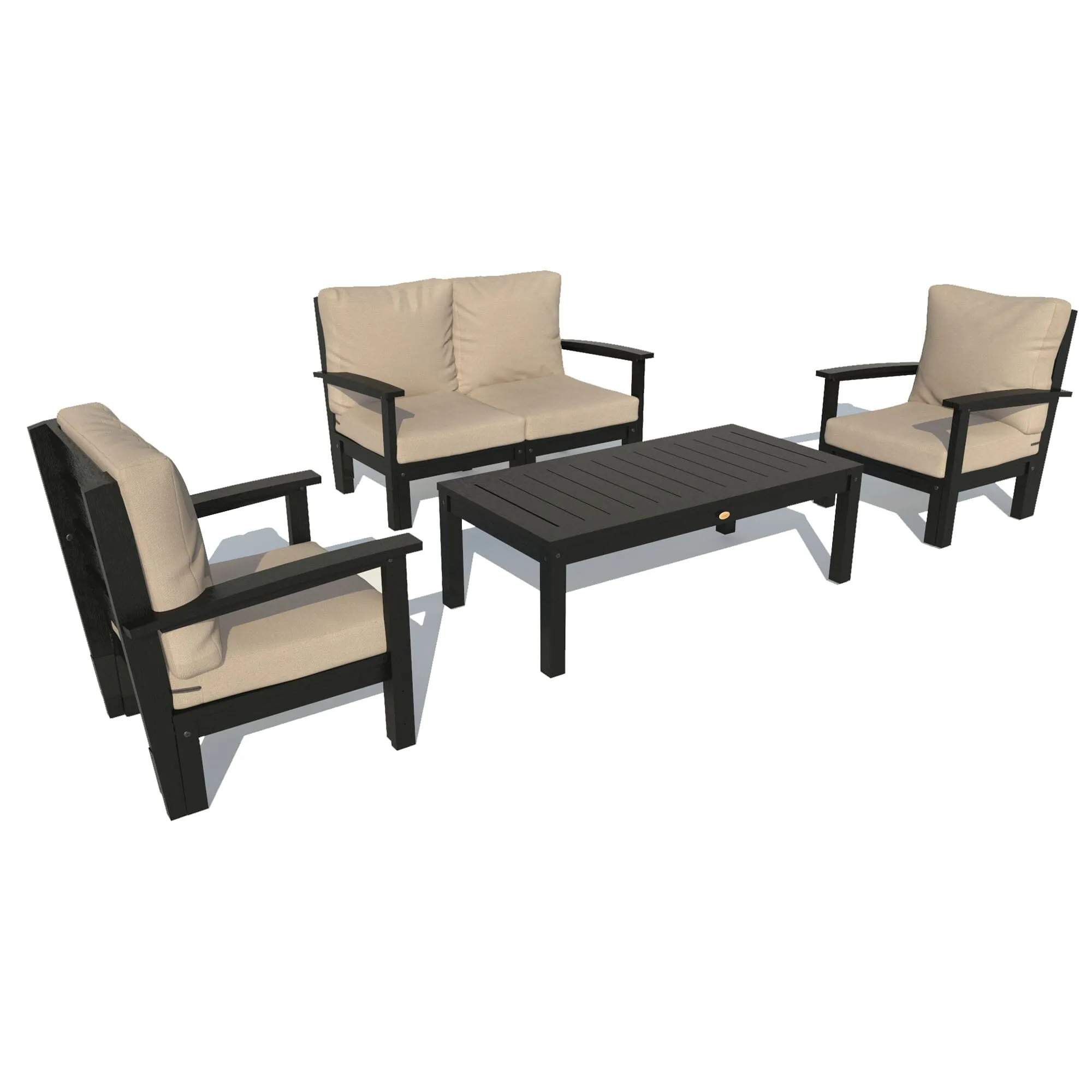 Bespoke Deep Seating: Loveseat, 2 Chair Set, and Conversation Table