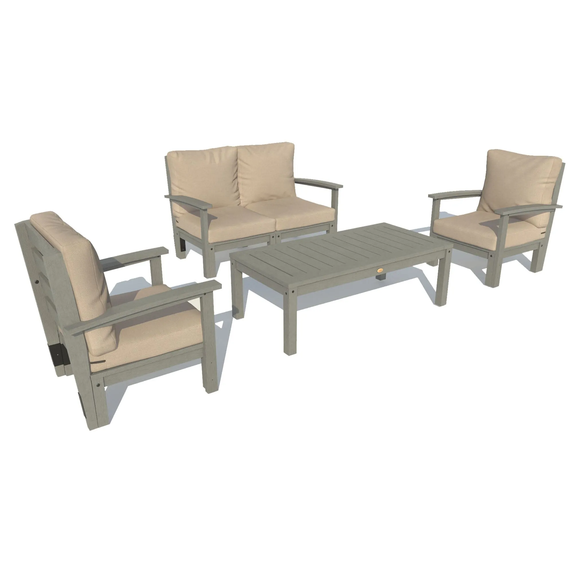 Bespoke Deep Seating: Loveseat, 2 Chair Set, and Conversation Table