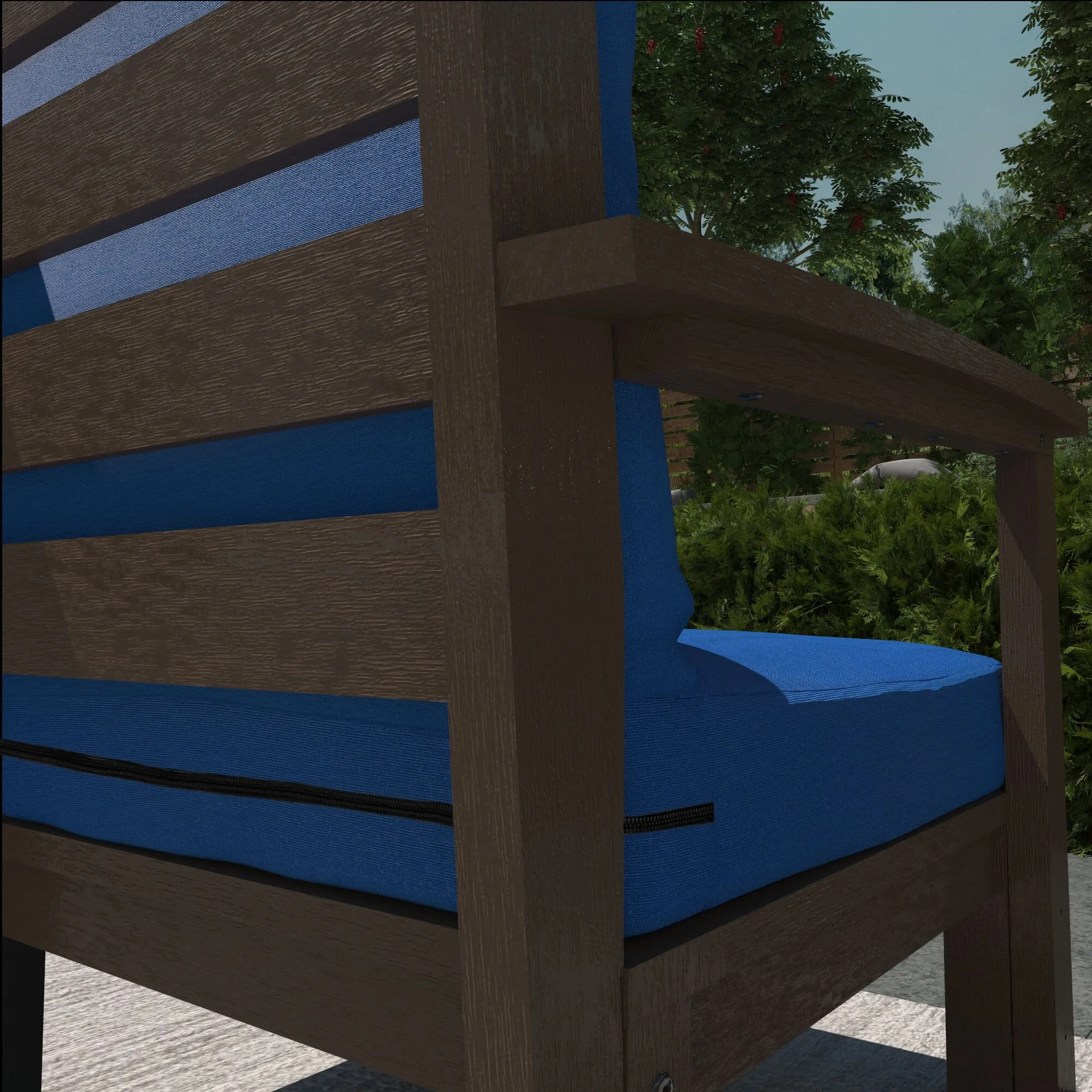 Bespoke Deep Seating: Loveseat, 2 Chair Set, and Conversation Table