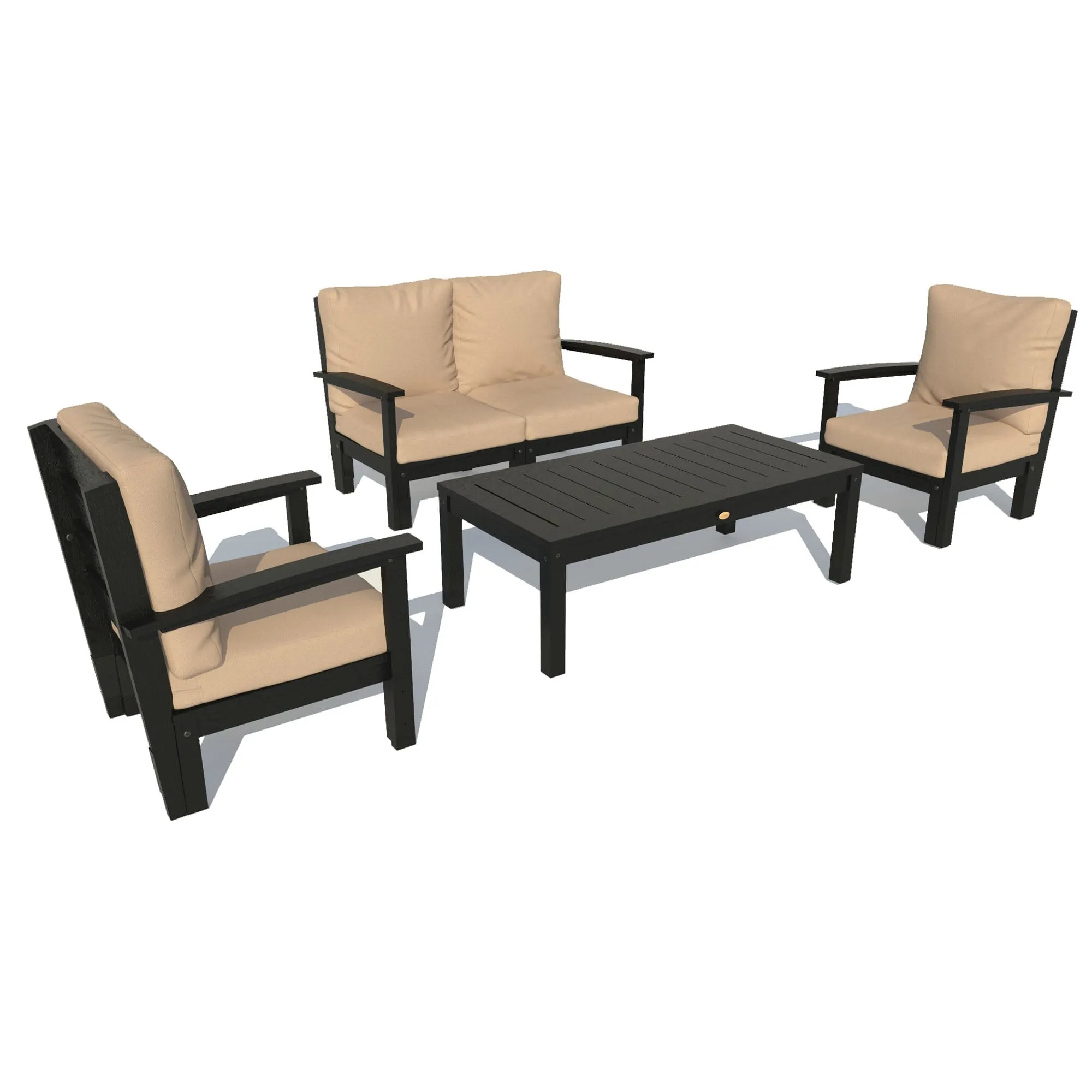 Bespoke Deep Seating: Loveseat, 2 Chair Set, and Conversation Table