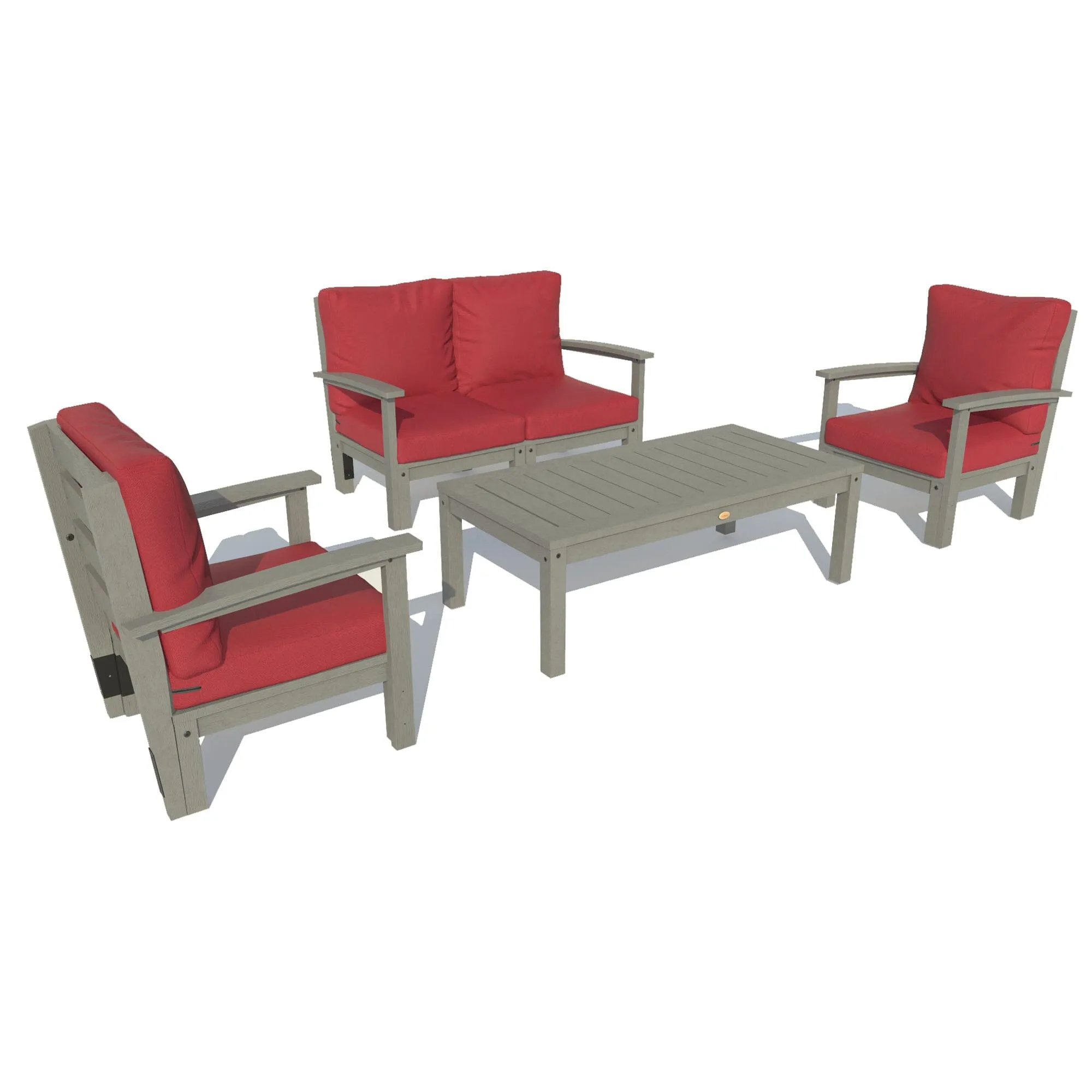 Bespoke Deep Seating: Loveseat, 2 Chair Set, and Conversation Table