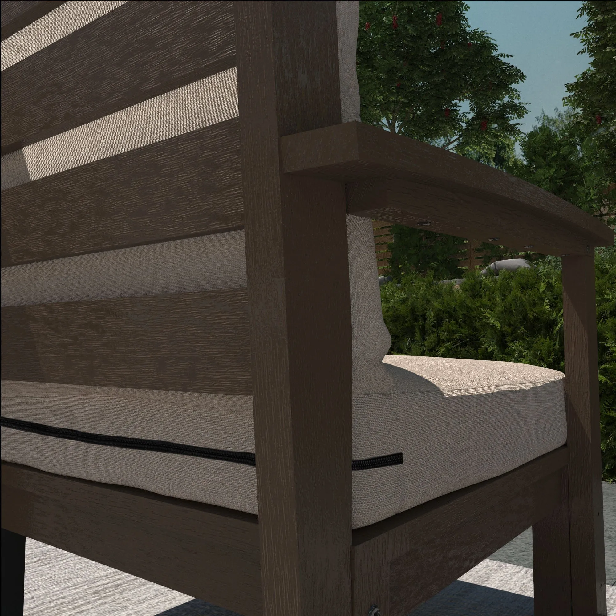 Bespoke Deep Seating: Loveseat, 2 Chair Set, and Conversation Table