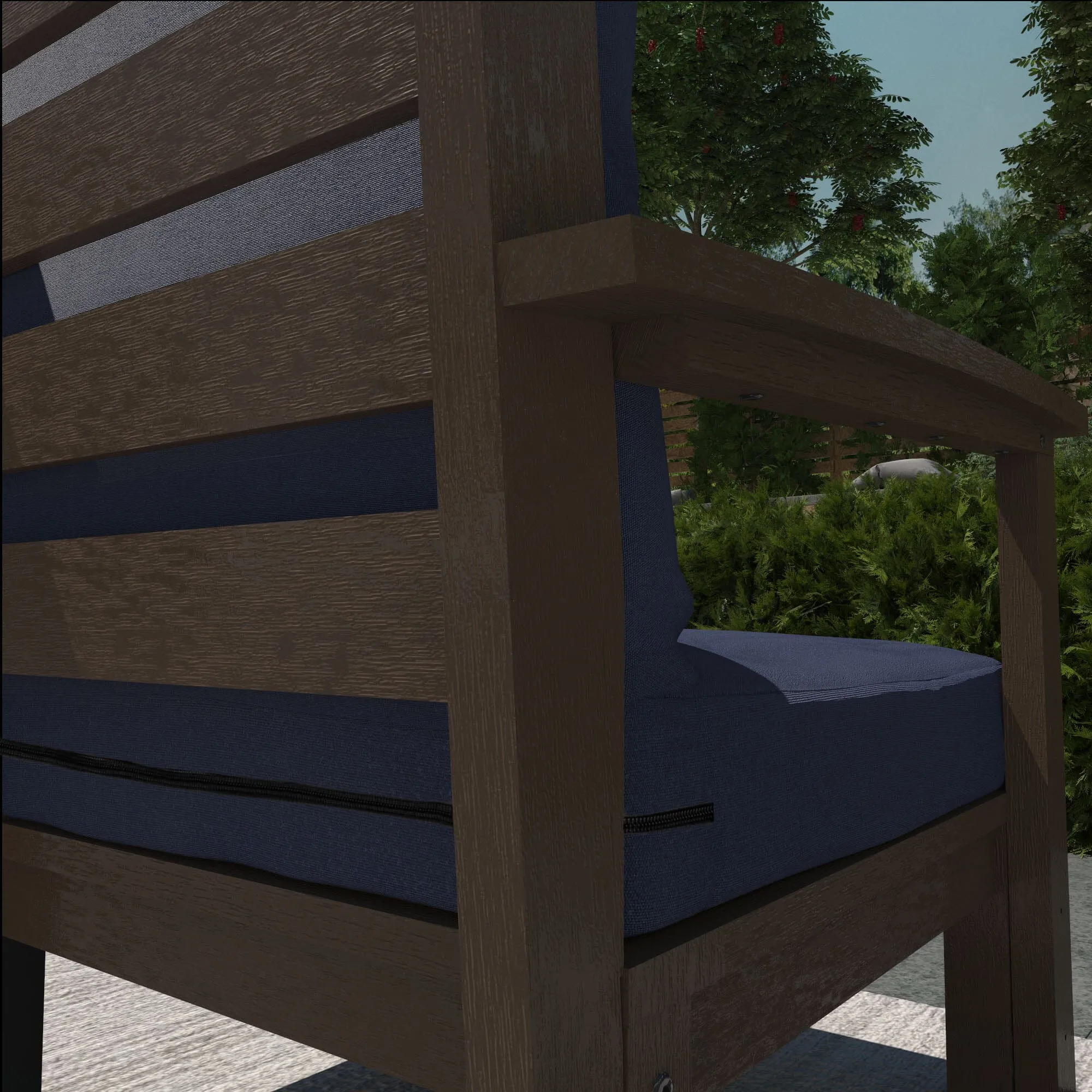 Bespoke Deep Seating: Loveseat, 2 Chair Set, and Conversation Table