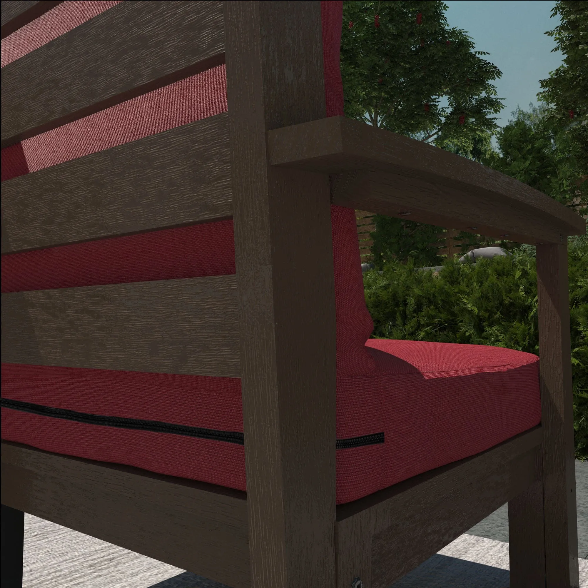 Bespoke Deep Seating: Loveseat, 2 Chair Set, and Conversation Table