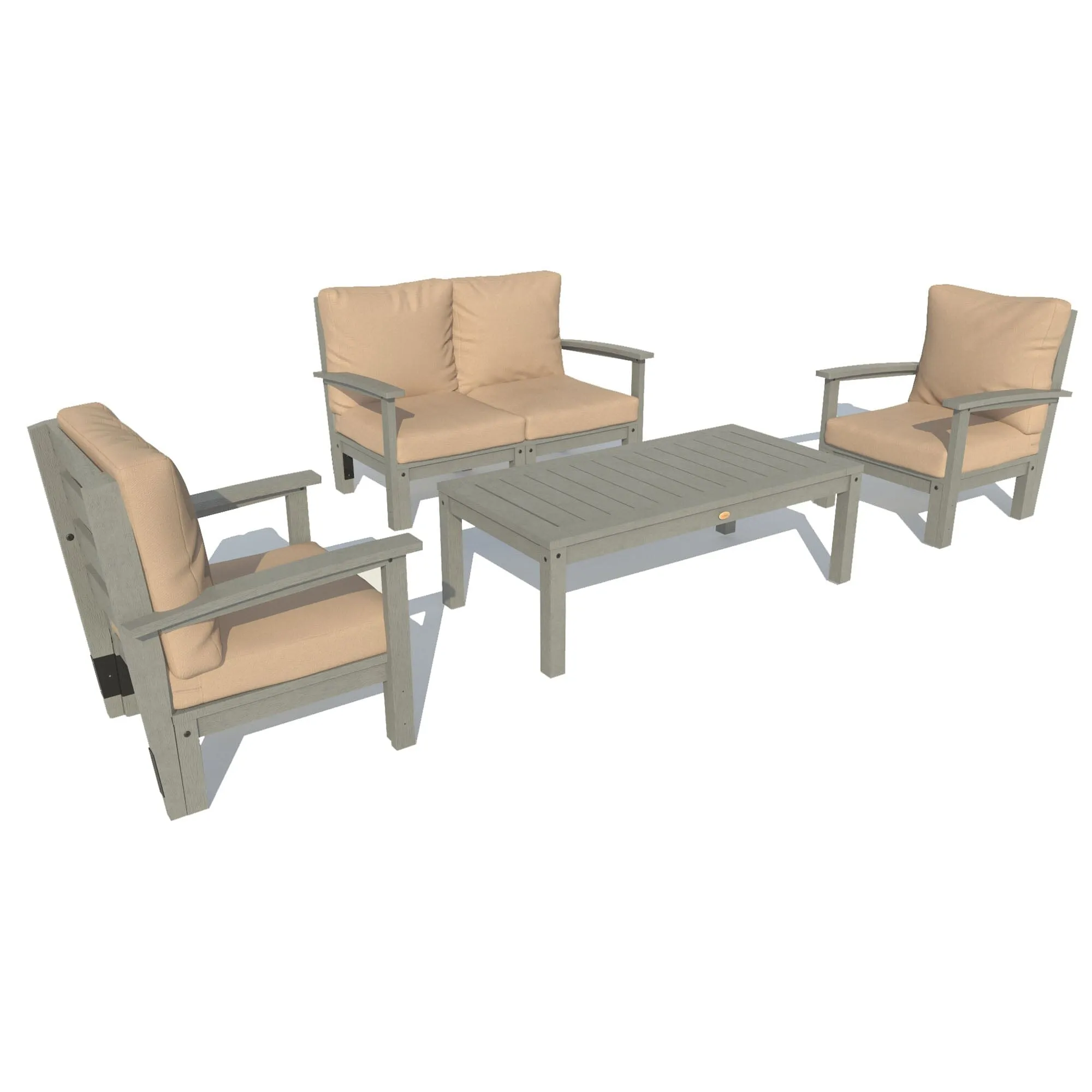 Bespoke Deep Seating: Loveseat, 2 Chair Set, and Conversation Table