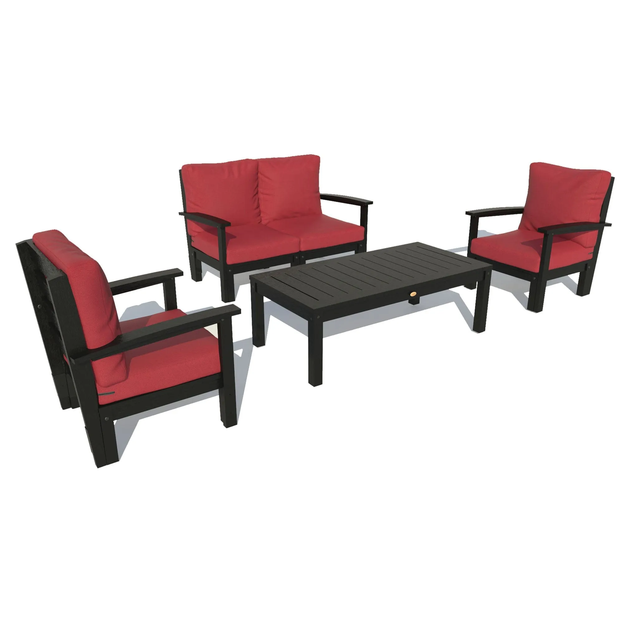 Bespoke Deep Seating: Loveseat, 2 Chair Set, and Conversation Table