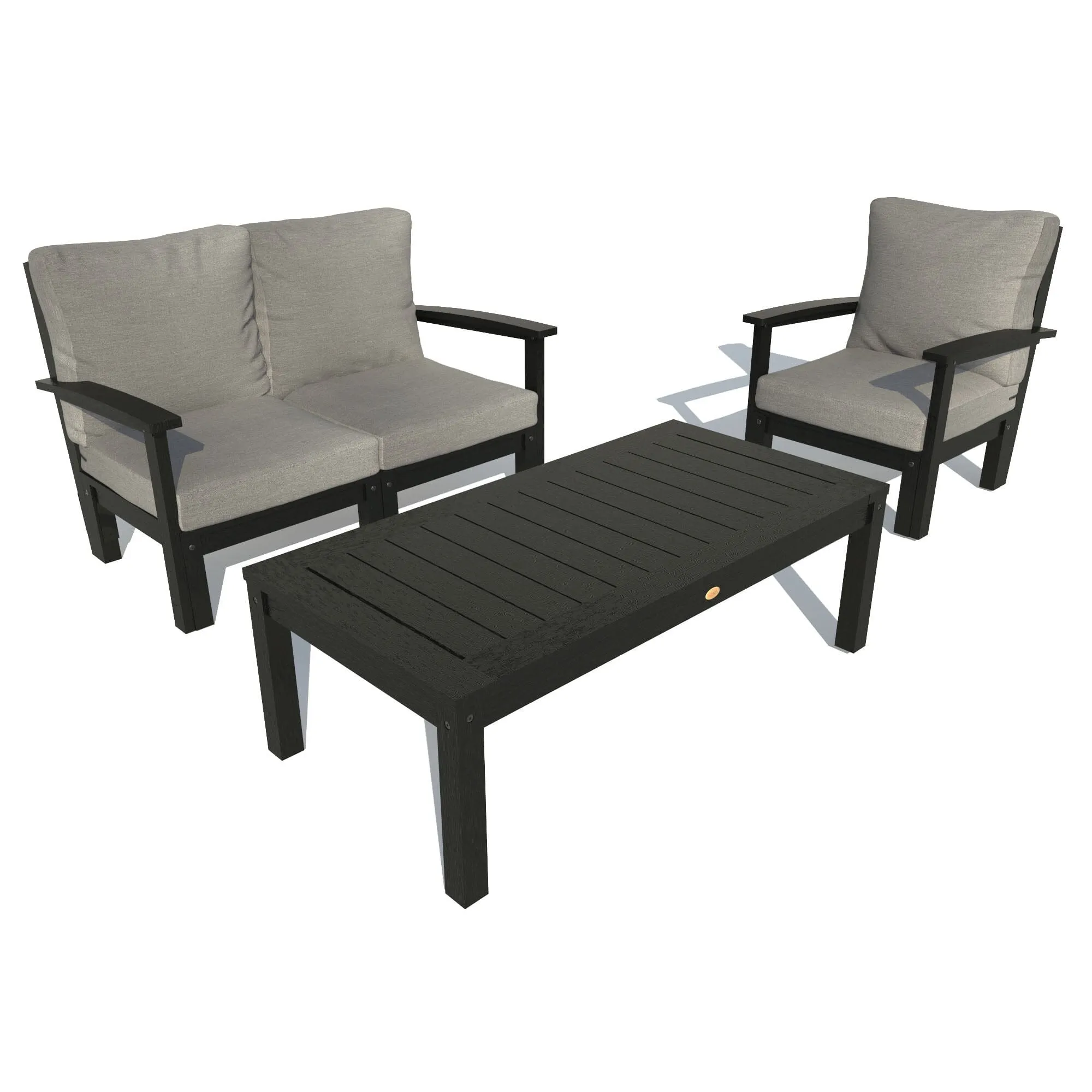 Bespoke Deep Seating: Loveseat, Chair and Conversation Table