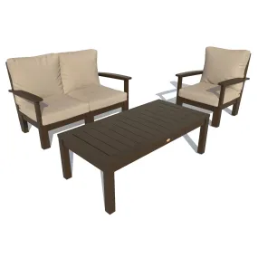 Bespoke Deep Seating: Loveseat, Chair and Conversation Table