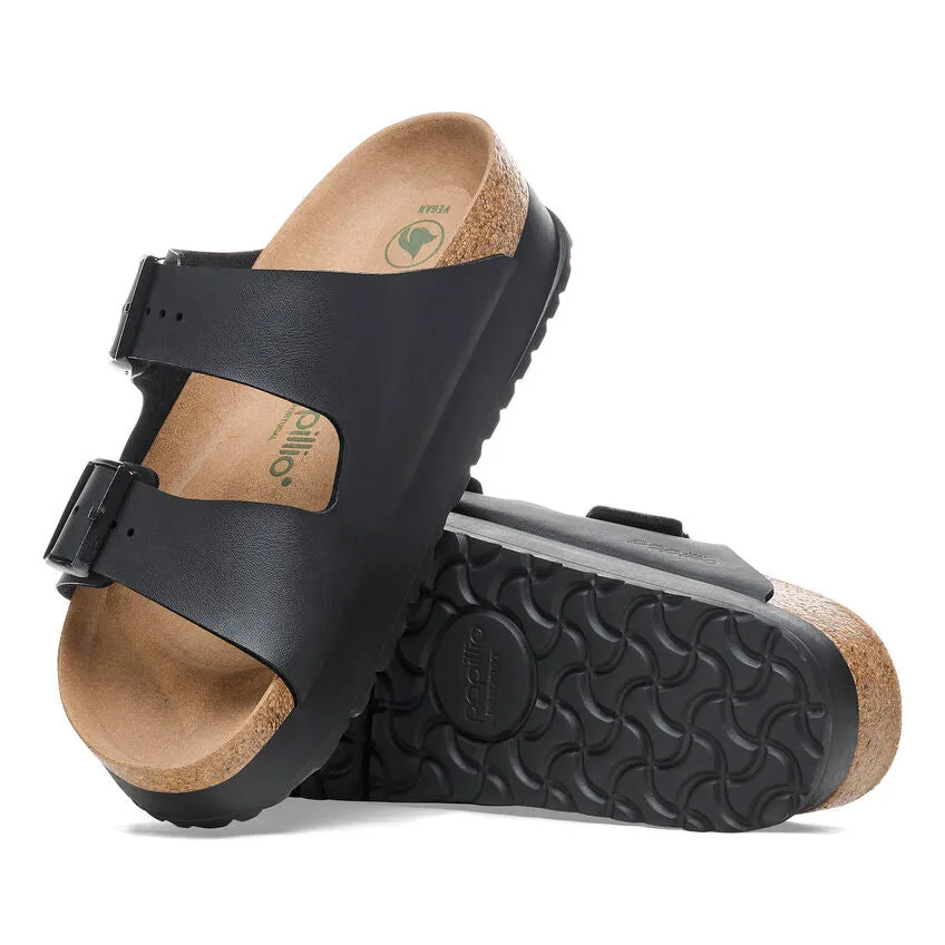 Birkenstock Arizona Flex Platform Vegan Sandal - Black