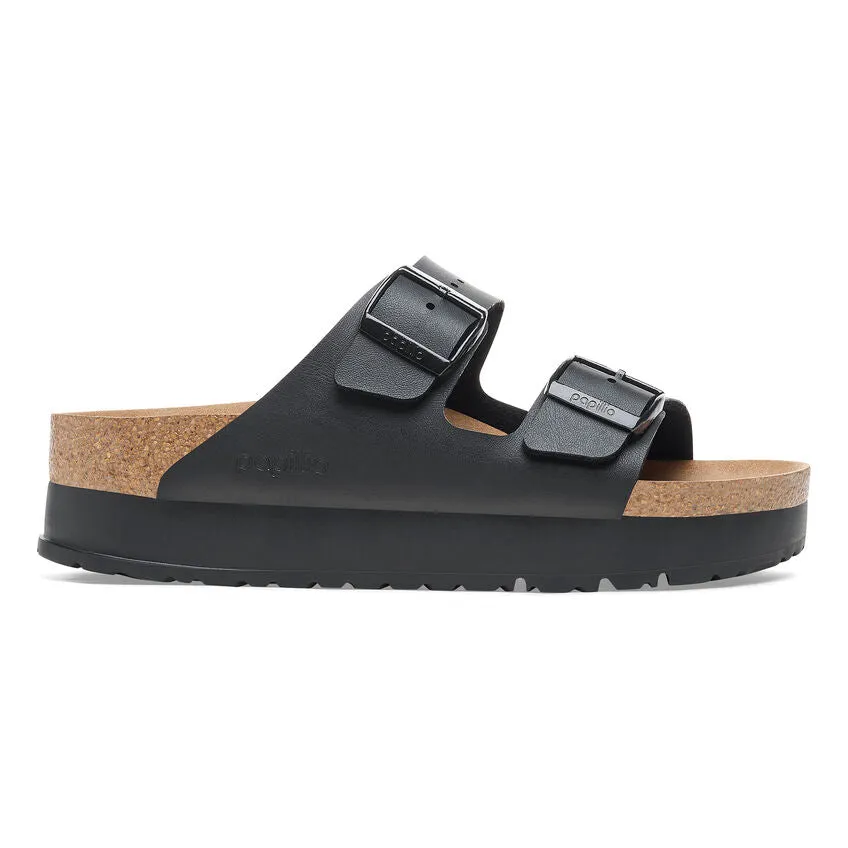 Birkenstock Arizona Flex Platform Vegan Sandal - Black