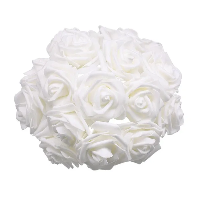 Bouquet Decorative Foam Rose Flowers
