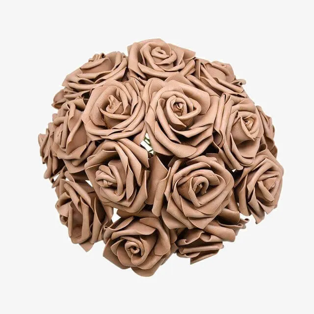 Bouquet Decorative Foam Rose Flowers
