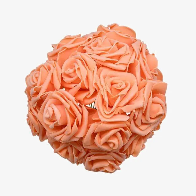 Bouquet Decorative Foam Rose Flowers