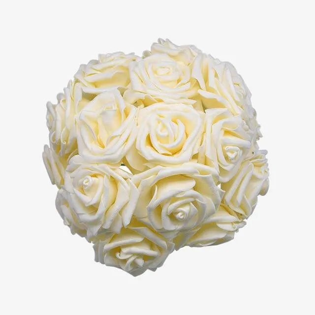 Bouquet Decorative Foam Rose Flowers