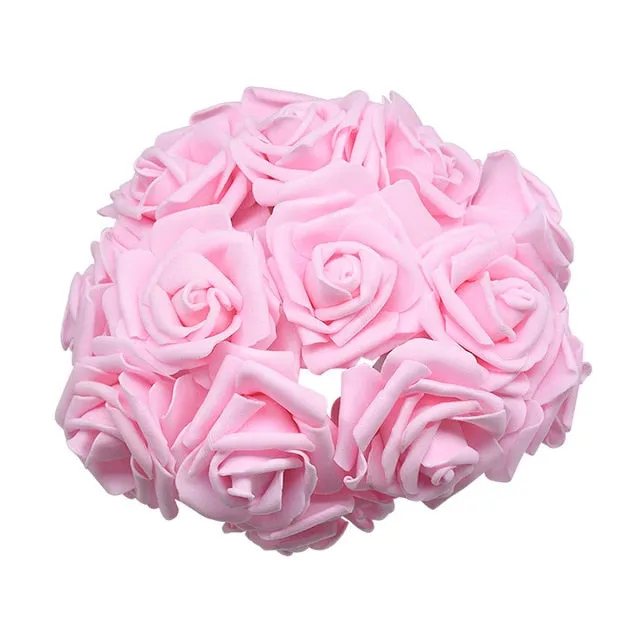 Bouquet Decorative Foam Rose Flowers