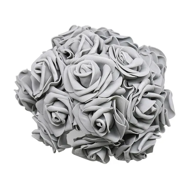 Bouquet Decorative Foam Rose Flowers
