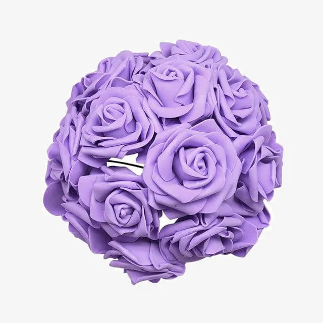 Bouquet Decorative Foam Rose Flowers
