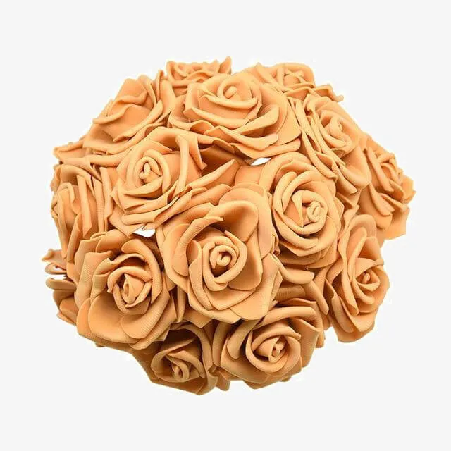Bouquet Decorative Foam Rose Flowers