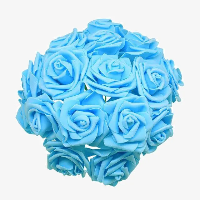 Bouquet Decorative Foam Rose Flowers