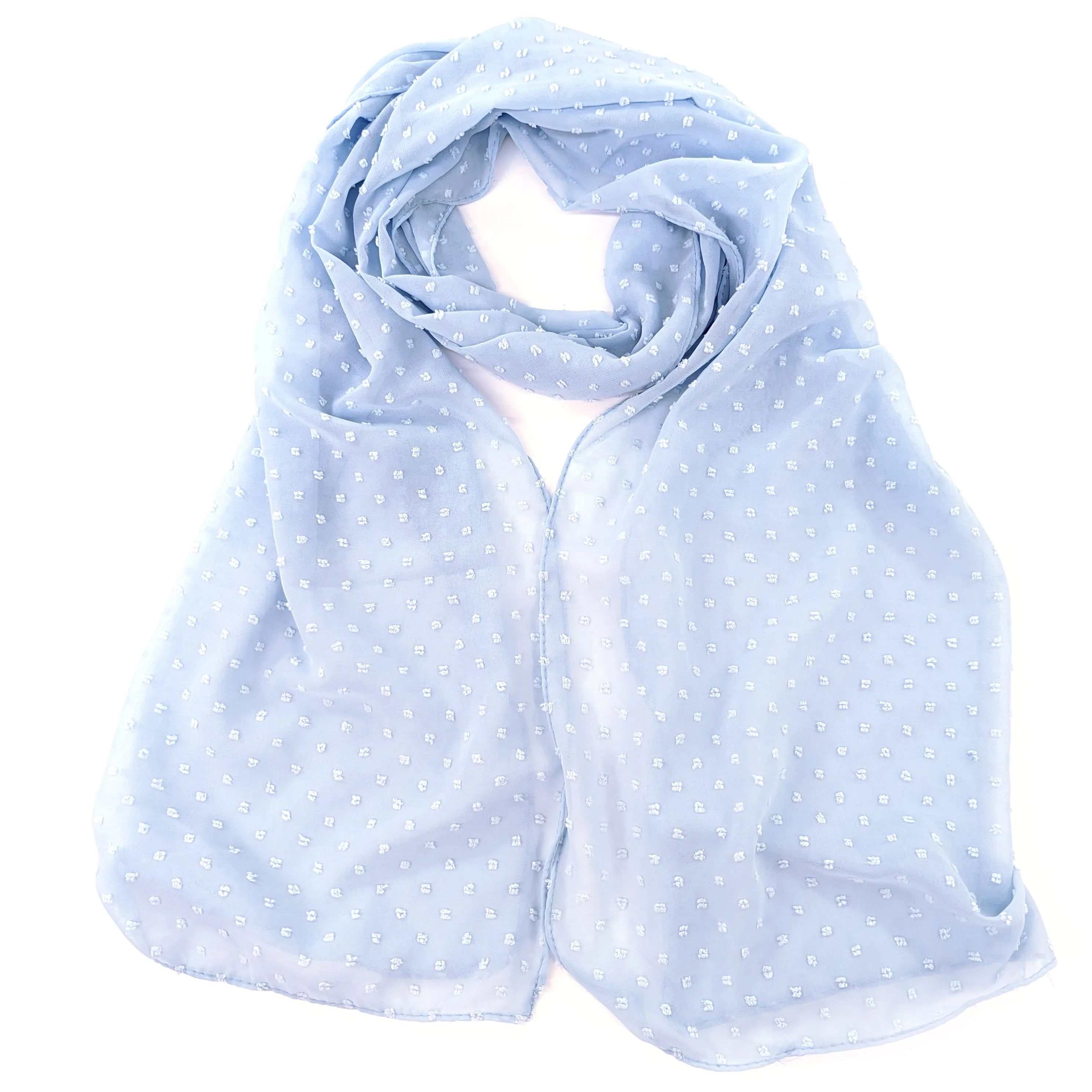 Bouzy - Bubbling Bobbly Scarf (43x180cm) - Pistachio