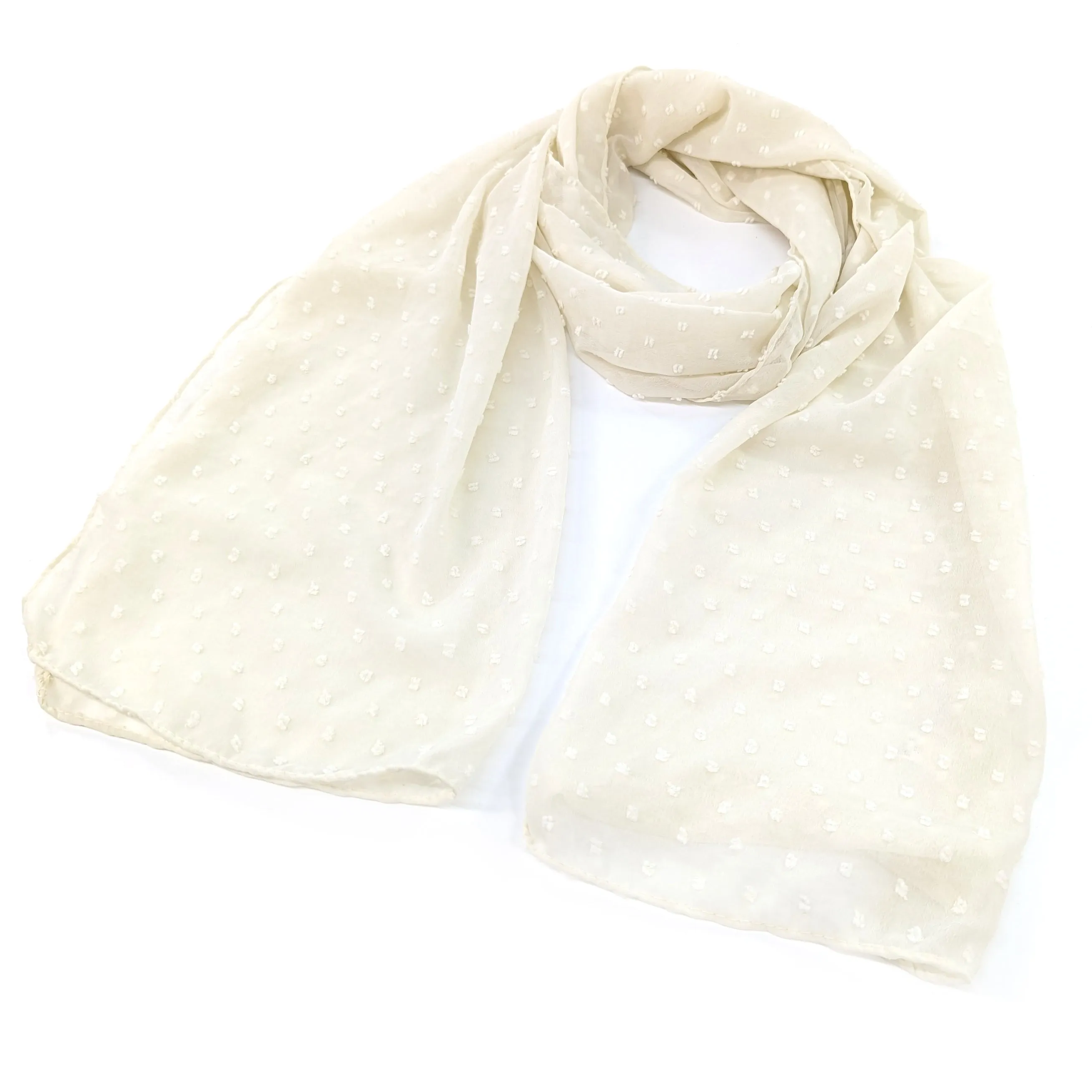 Bouzy - Bubbling Bobbly Scarf (43x180cm) - Pistachio