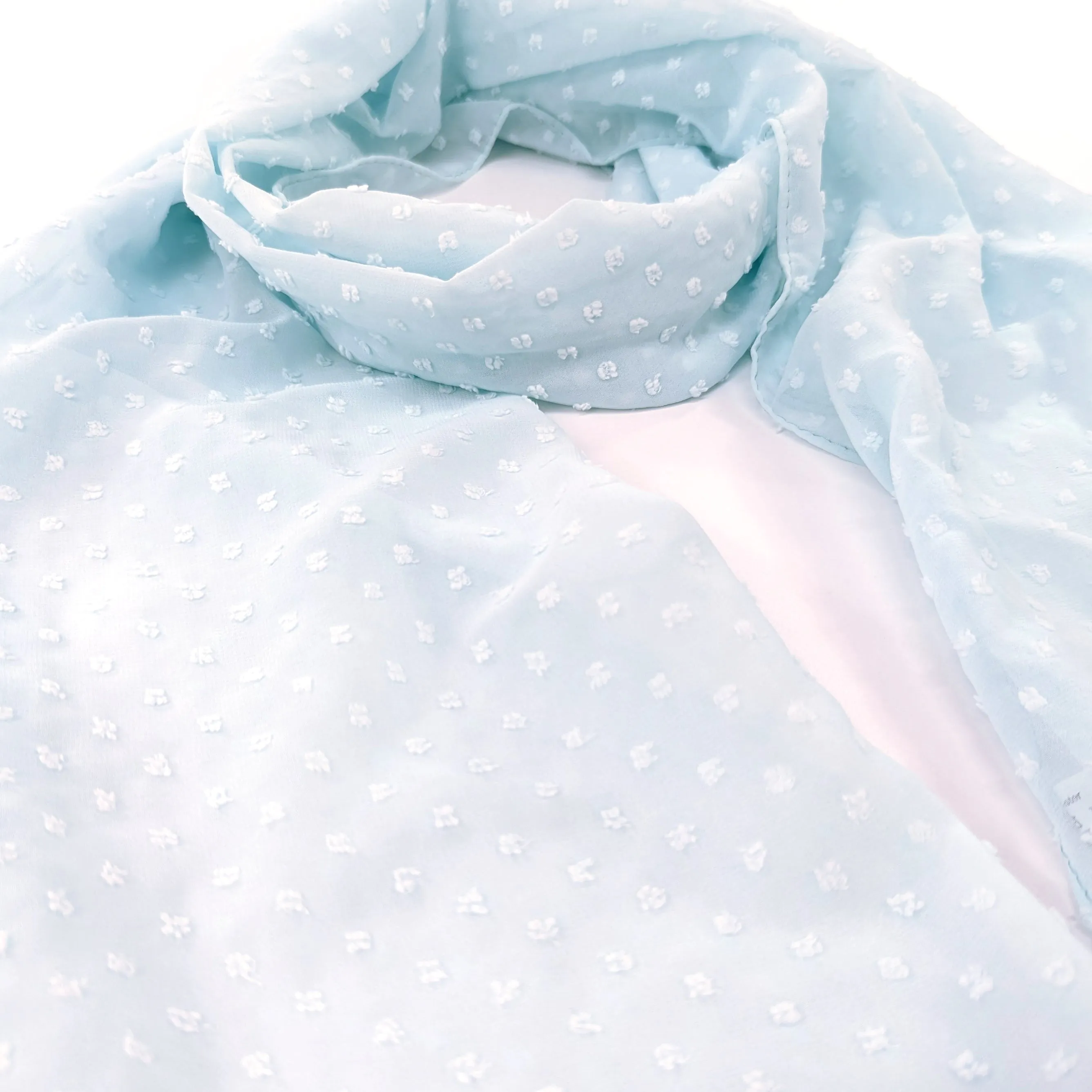 Bouzy - Bubbling Bobbly Scarf (43x180cm) - Pistachio