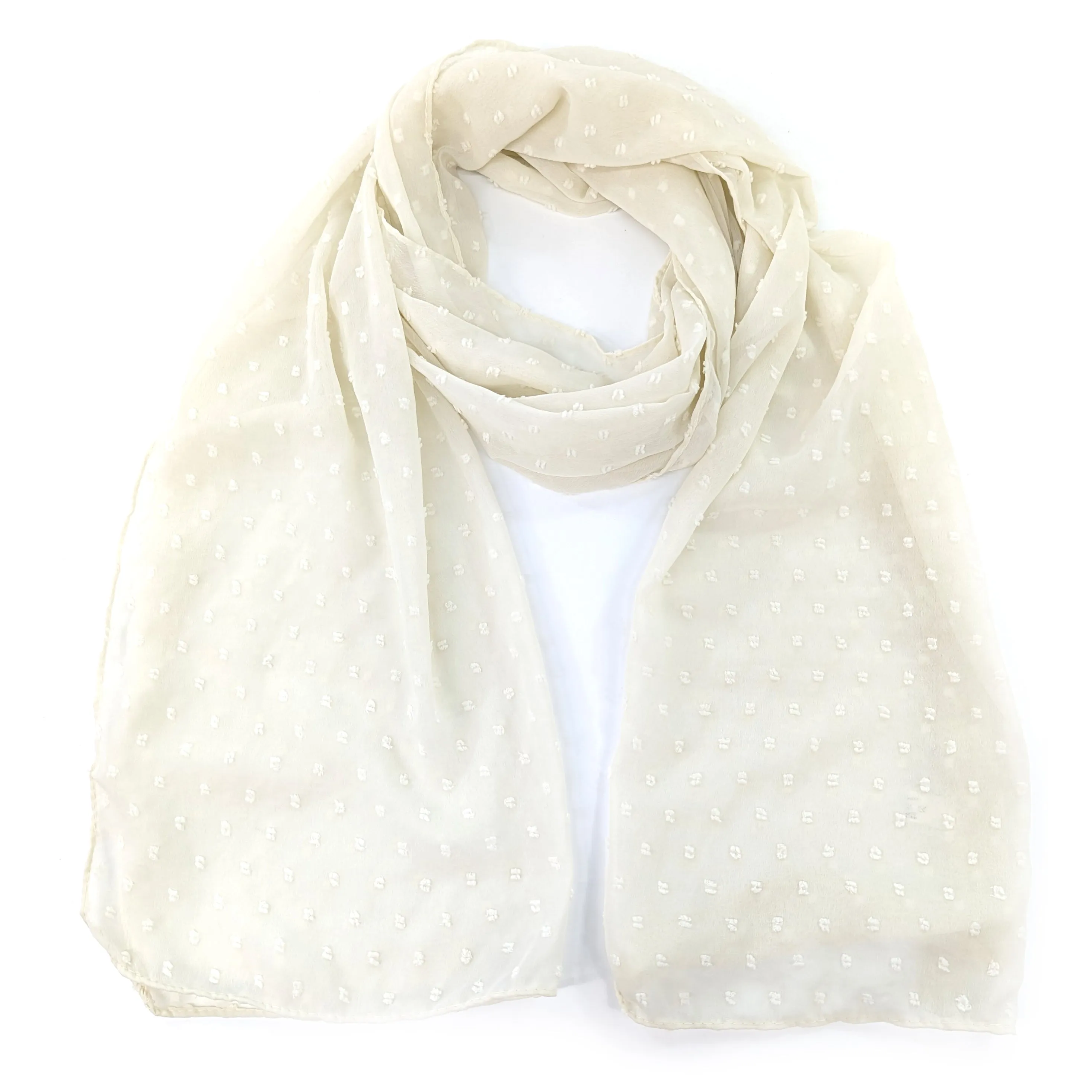 Bouzy - Bubbling Bobbly Scarf (43x180cm) - Pistachio