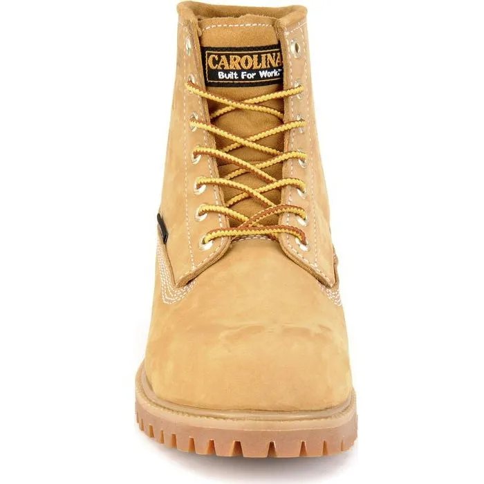 Carolina Men's Journeyman Lo 6" WP Slip Resist Work Boot -Wheat- CA3045