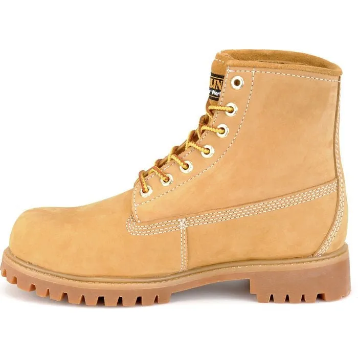 Carolina Men's Journeyman Lo 6" WP Slip Resist Work Boot -Wheat- CA3045