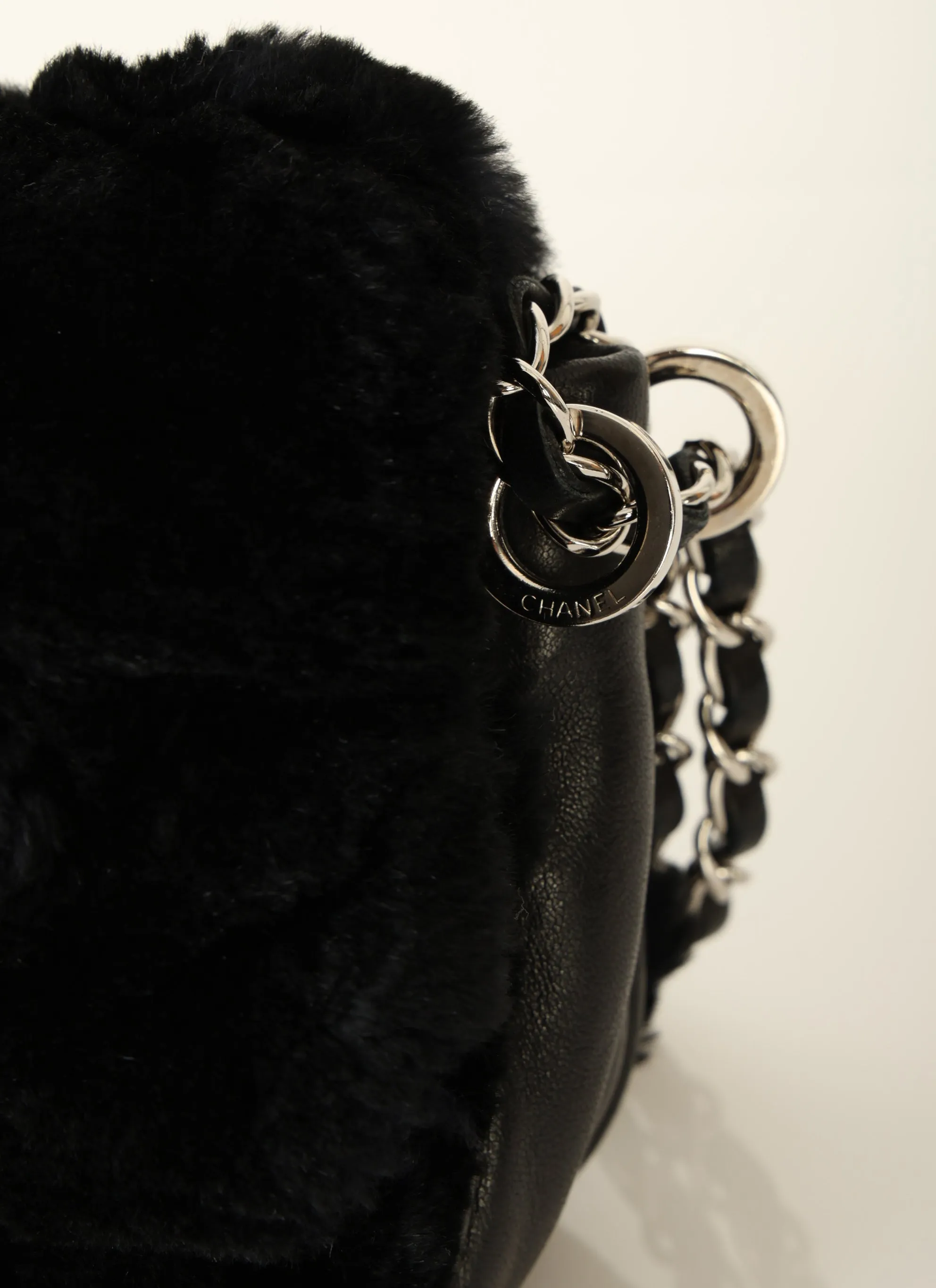 Chanel 2006 Fur Medium Flap