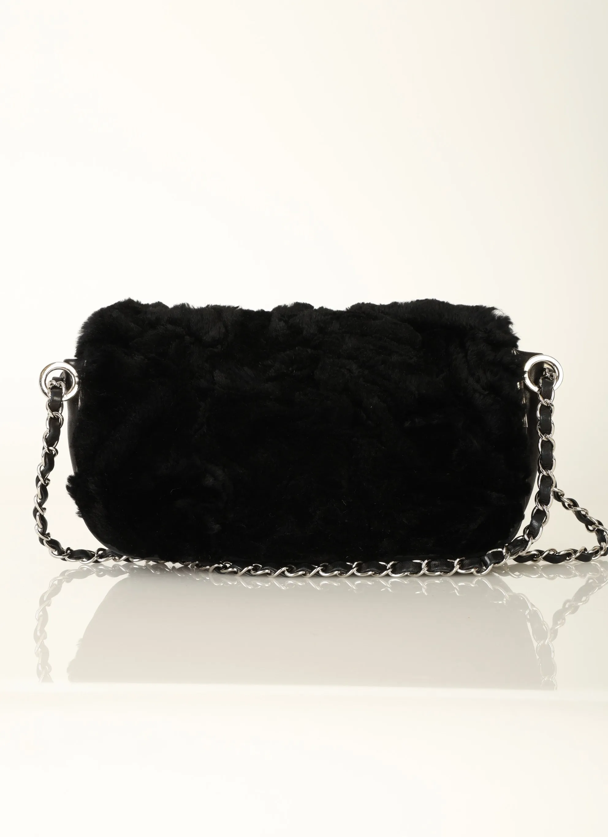 Chanel 2006 Fur Medium Flap