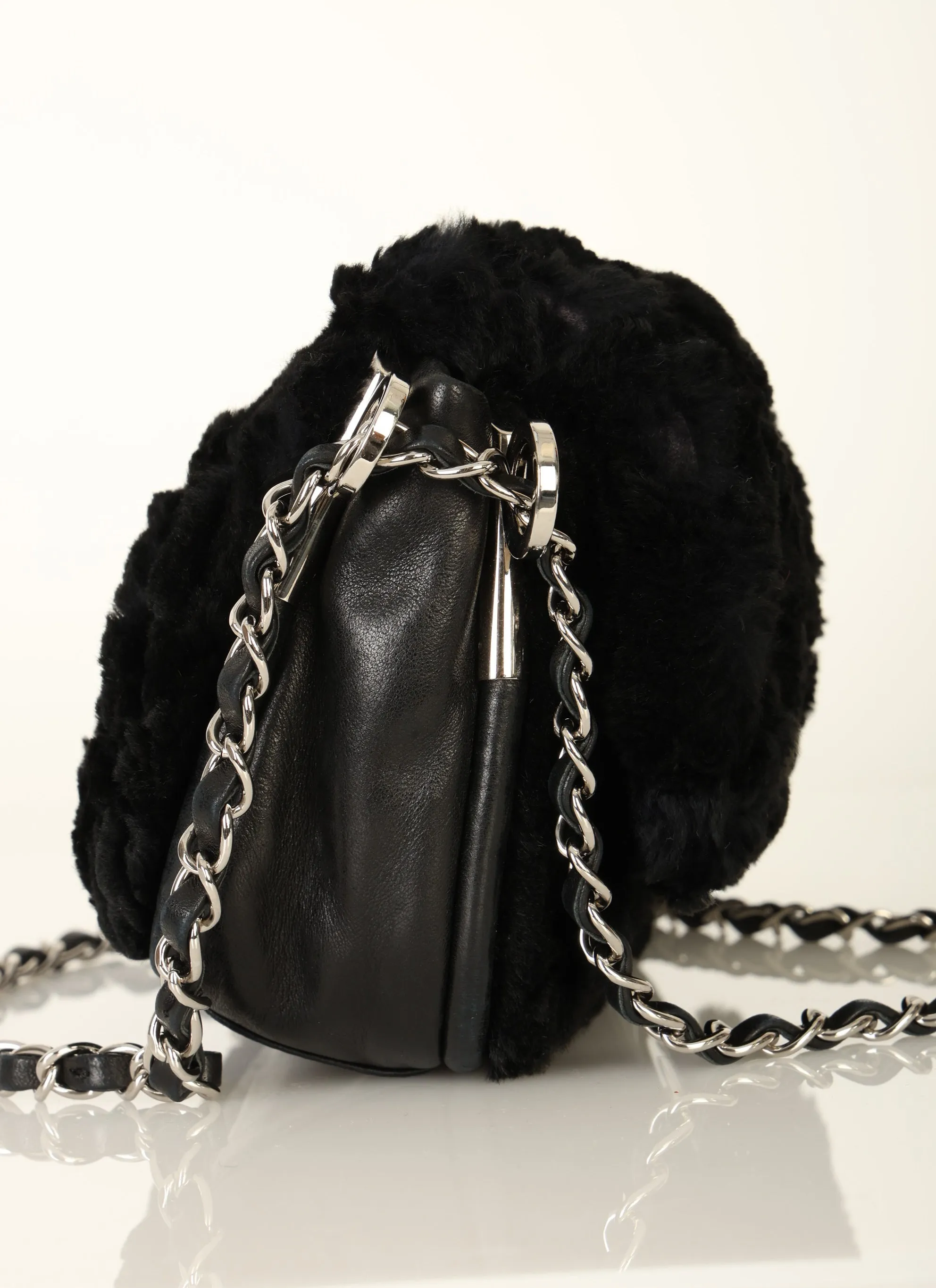Chanel 2006 Fur Medium Flap