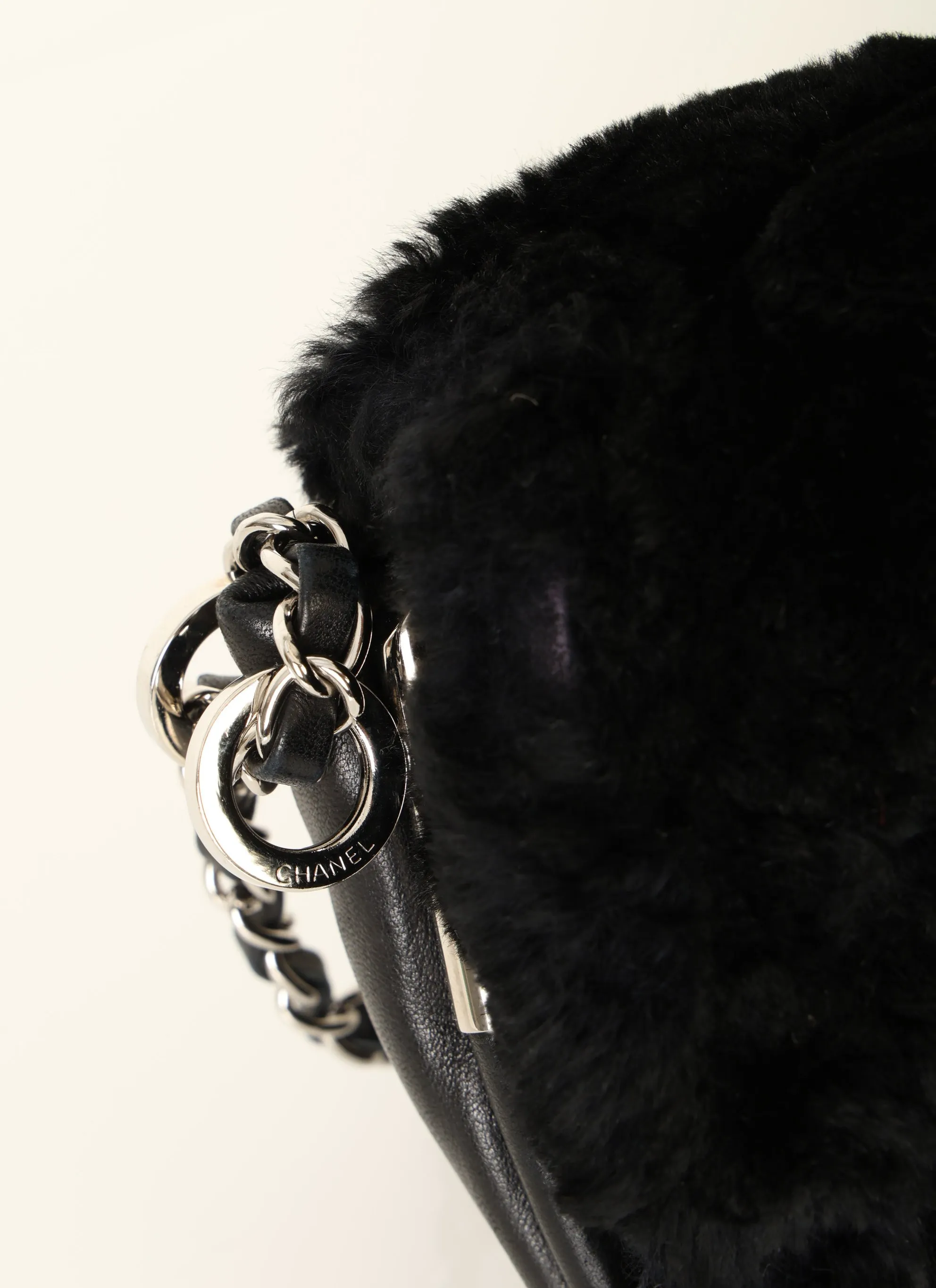 Chanel 2006 Fur Medium Flap