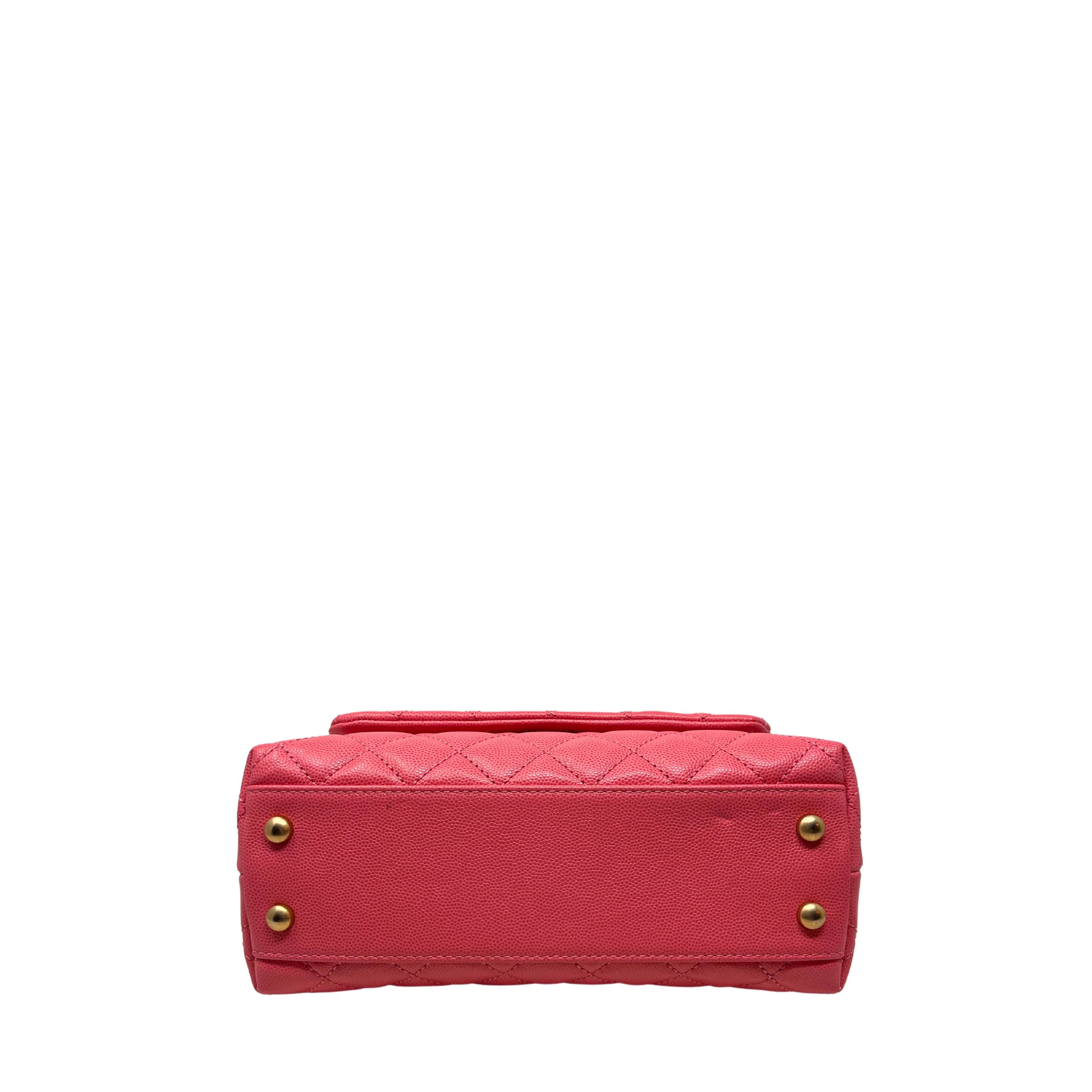 Chanel Small Pink Coco Top Handle