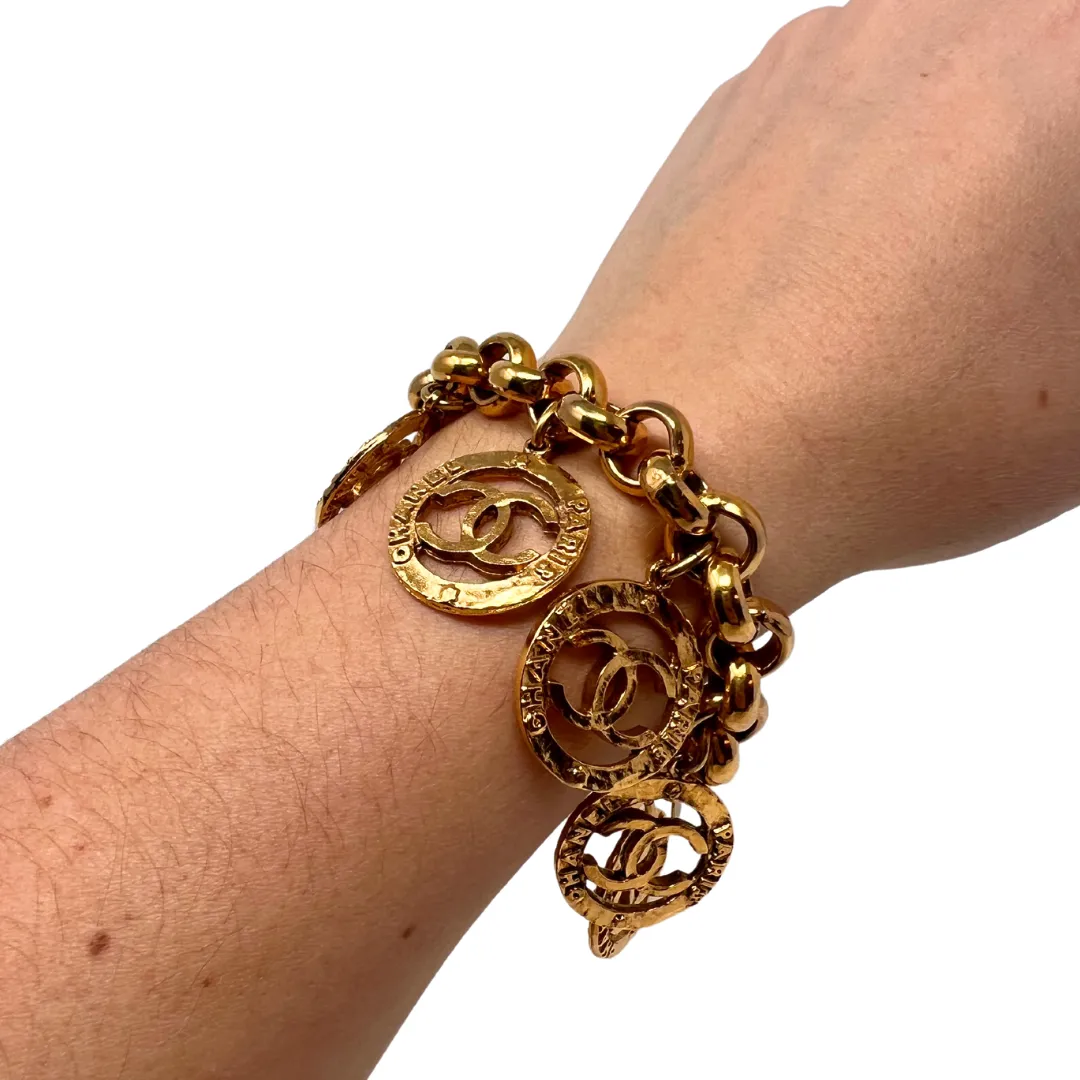 Chanel Vintage Charm Bracelet